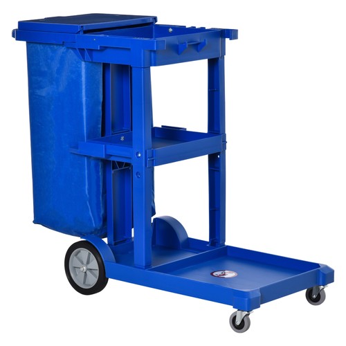 Cleaning cart with bin - cleaning,