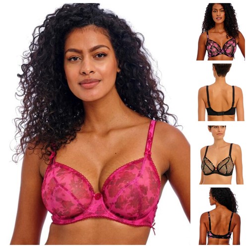 Freya rose blossom bra plunge - freya,