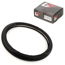 Steering Wheel Cover Ø 38 CM Black Red Blue Seam for Land