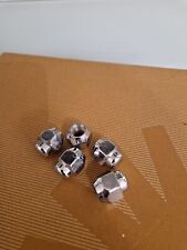 Mazda MX5 - Mk1 Mk2 Mk3 (NA NB NC) 89-15 - CHROME WHEEL NUTS - x5 nut bolt hub