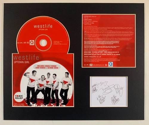 Westlife signed autographed - westlife,