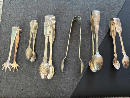 Vintage sugar tongs - tongs, mainly