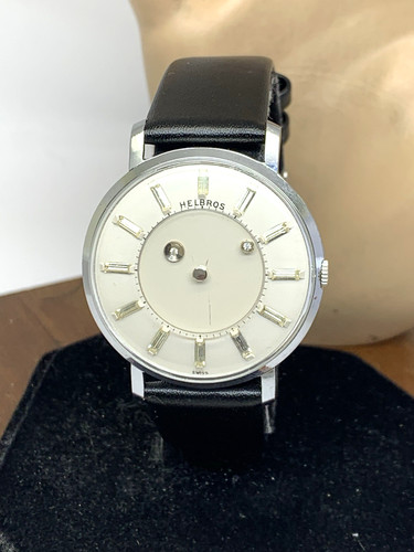 Helbros mystery dial watch - mystery,