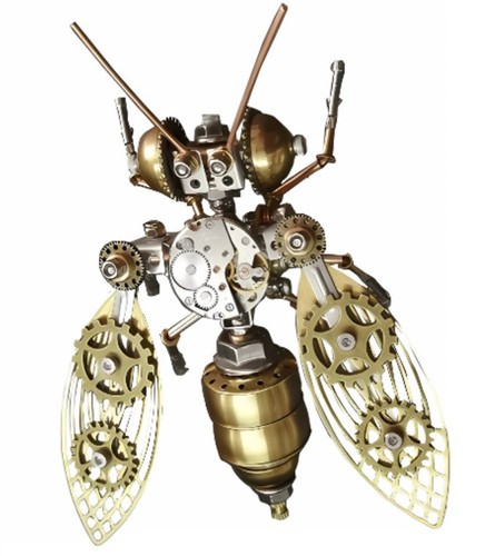 Insect bee brass - brass, puzzle