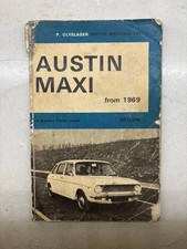 Original Austin Maxi Motor  Manual: Grubby and Well Thumbed But Not Damaged