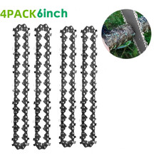 4PACK Chainsaw Chains 6 Inch