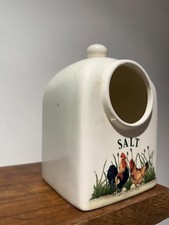 Vintage chicken salt pig