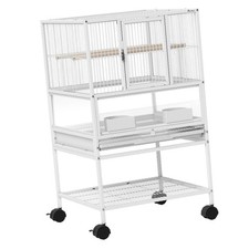 Parrot Aviary Rolling Birdcage