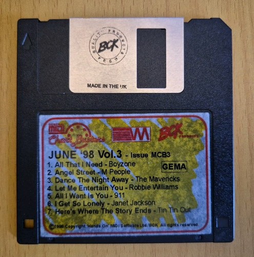 Chart busters bck june 98 - busters,