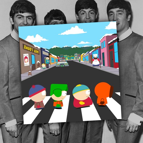Beatles south park album art - south,