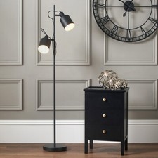 Tall Black Floor Lamps For