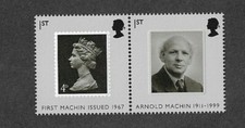 Great Britain-Arnold Machin mnh pair-Stamp Designer