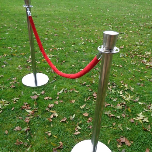 Pair polished chrome - pair,