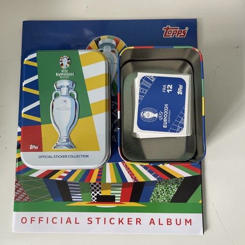 Topps uefa euro 2024 album - uefa,