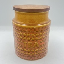 Hornsea Saffron Tall Tea Jar
