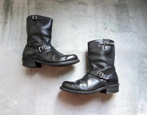 Frye engineer boots black - frye,