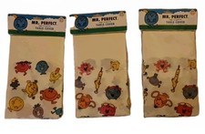3 Vintage Ephemera Mr Men