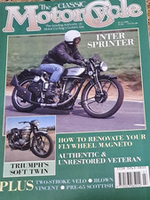 Classic motorcycle july 1990 - classic,