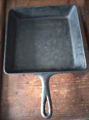 Antique square cast iron - antique,