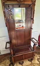 1930s Oak Hat And Coat Stand