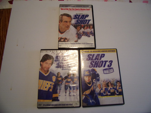Slap shot the trilogy - shot, 1/2/3