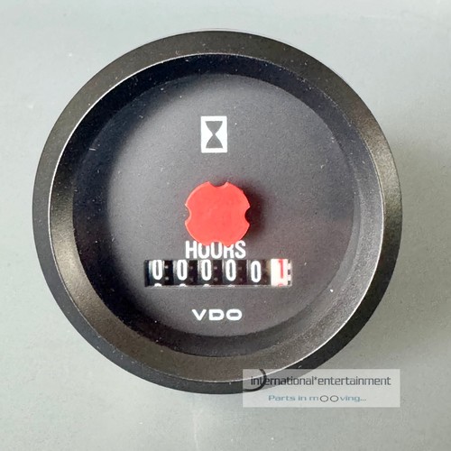 Vdo hour meter - hour, illuminated