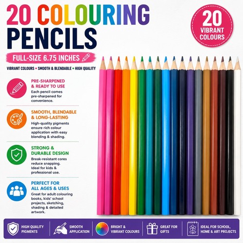 Colouring pencils full - colouring,