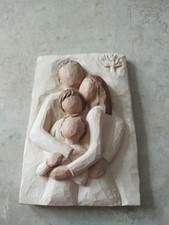 Vintage 2001 Willow Tree Family 'A Life Time of Love' Wall Plaque Perfect 