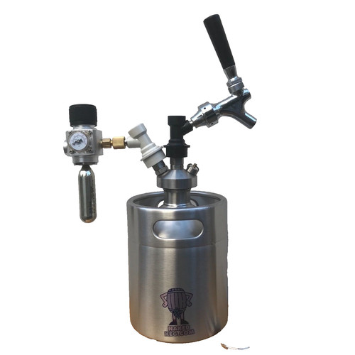 Mini keg beer growler - keg,