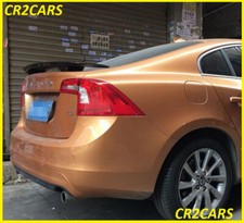 VOLVO S60 SALON gloss black REAR/BOOT SPOILER (2012-2017)