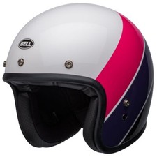 Bell Custom 500 Open-Face Motorcycle Helmet RIF Pink Purple