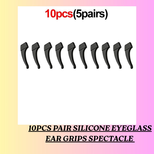 10pcs pair silicone eyeglass - 10pcs,