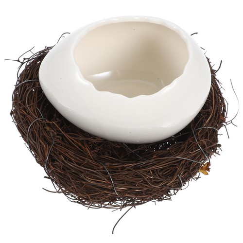 Eggshell shaped dessert bowl - shaped,