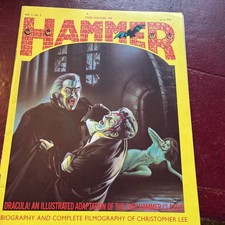 The House of Hammer No 1. Dracula. Horror & Supernatural. 1976 Magazine Comic.