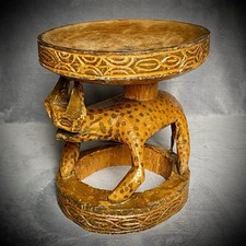 Handmade Wooden Leopard