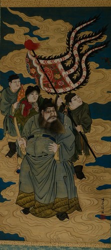 Fine antique japanese scroll - antique,