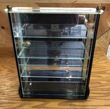 4 Shelf Clear Acrylic Mirror