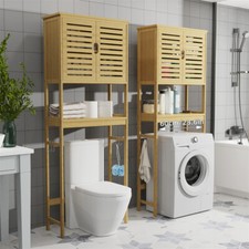 Large Bamboo Over The Toilet