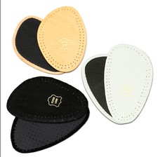 SHOES HALF INSOLE - LADIES AND MEN LEATHER INSOLES - BLACK  & WHITE -  All SIZES