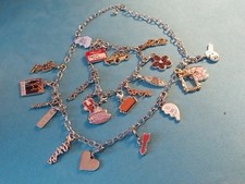 Wbe 921  Freinds Tv Show Charm Bracelet and Nec