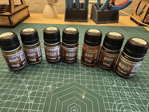 Mig ammo washes - mig, washes.