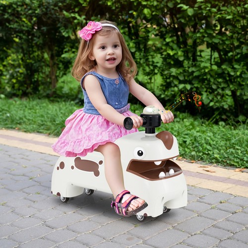Ride toy baby dinosaur - on,