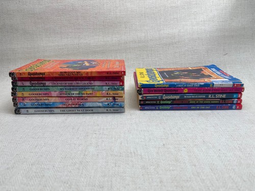 Goosebumps books vintage - 13,