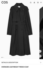 COS Oversized Lightweight Trench Coat