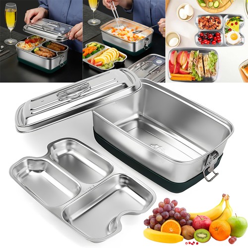 2000ml stainless steel bento - 2000ml,