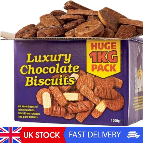 Broken chocolate biscuits - broken,
