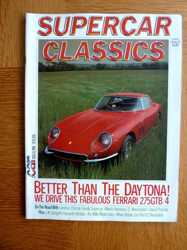 Supercar classics magazine - classics,