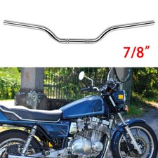 For ​Suzuki GSX 1100 550 600 750 1200 Chrome 7/8" Rise Drag Handlebar Tracker