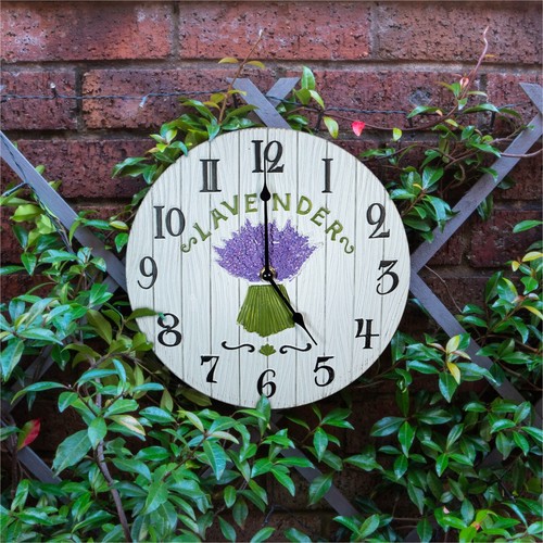 Lavender garden clock outdoor - garden,