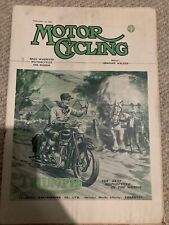 The Motor Cycling